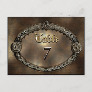 Meredith Dora Table Number Card