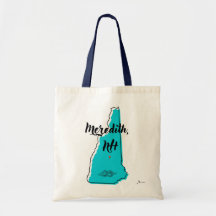 Meredith, NH Tote Bag