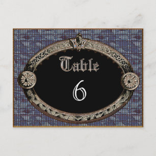 Meredith Niles Table Number Card