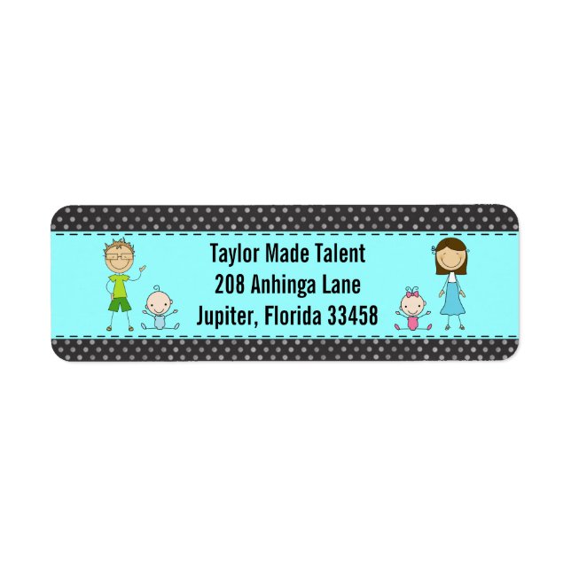 Meredith's Matching Labels (Front)