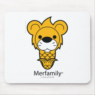 "Merfamily®" SINGAPORE Mouse Mat