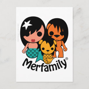 Merfamily SINGAPORE Postcard