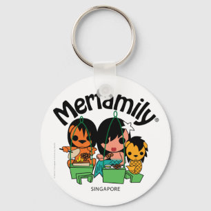 Merfamily® Singapore Satay Key Ring