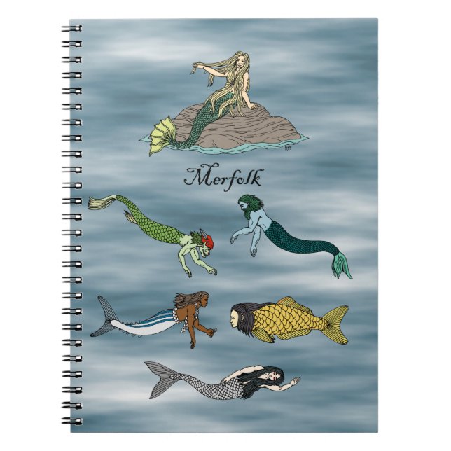 Merfolk Notebook (Front)