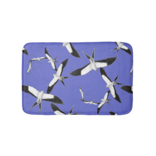 Merge with Nature - Swallow-tailed Kites Bath Mat