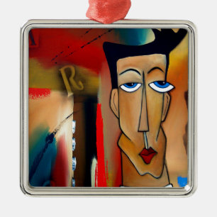 merger-abstract art metal tree decoration