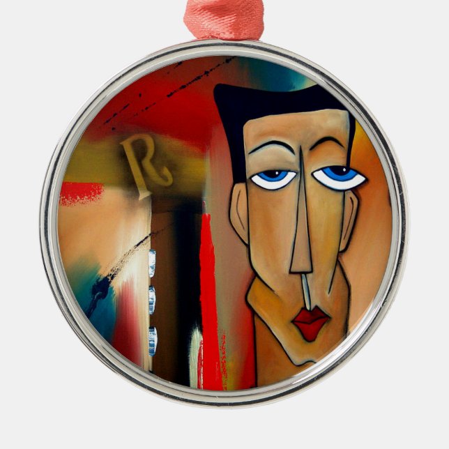 merger-abstract art metal tree decoration (Front)