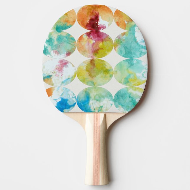 Merging Colour II Ping Pong Paddle (Front)