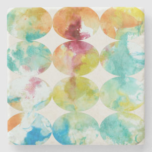 Merging Colour II Stone Coaster