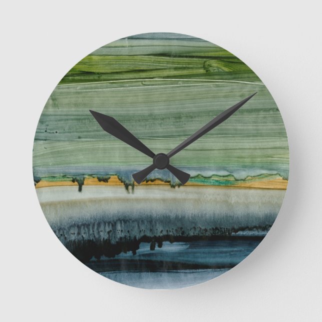 Merging II Round Clock (Front)