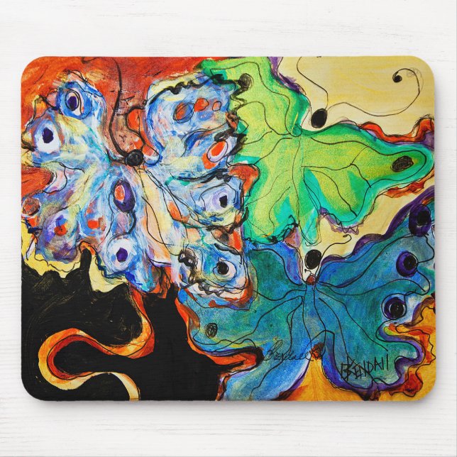 Merging Seasons Mouse Mat (Front)