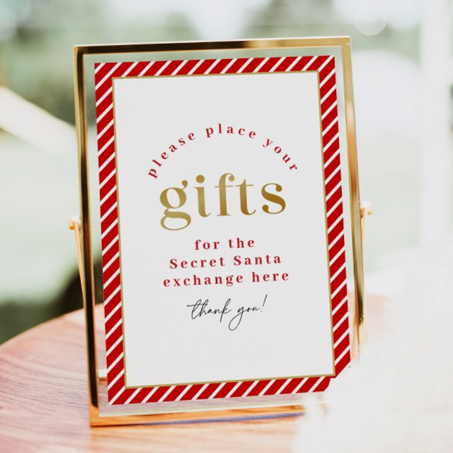 MERI Christmas Party Secret Santa Gift Exchange Poster (Creator Uploaded)