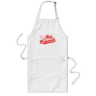 Meri Kirihimete Long Apron