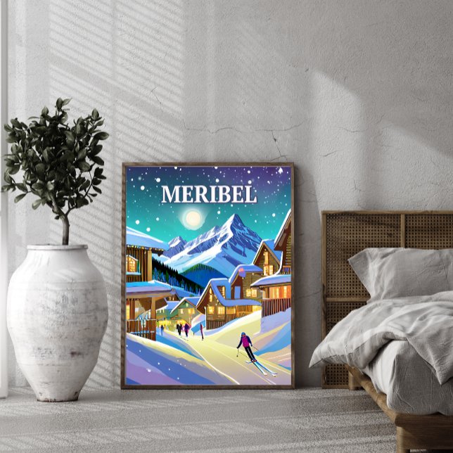 Meribel : Harmonie Alpestre sous l'Éclat Hivernal Poster (Creator Uploaded)