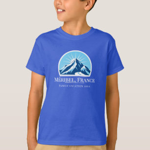 Méribel Meribel France les trois Vallées T-Shirt