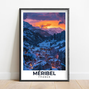 Meribel Ski Resort - Meribel Poster - Meribel Prin