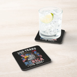 Merica 250 Anniversary USA 250 Years Coaster