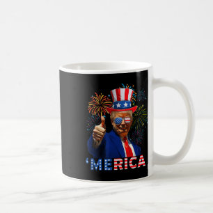 Merica 4th Of July Funny Trump Fireworks Independe Coffee Mug