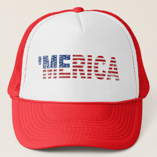 'MERICA Distressed US Flag Hat