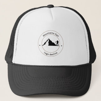 merica hiking trucker hat