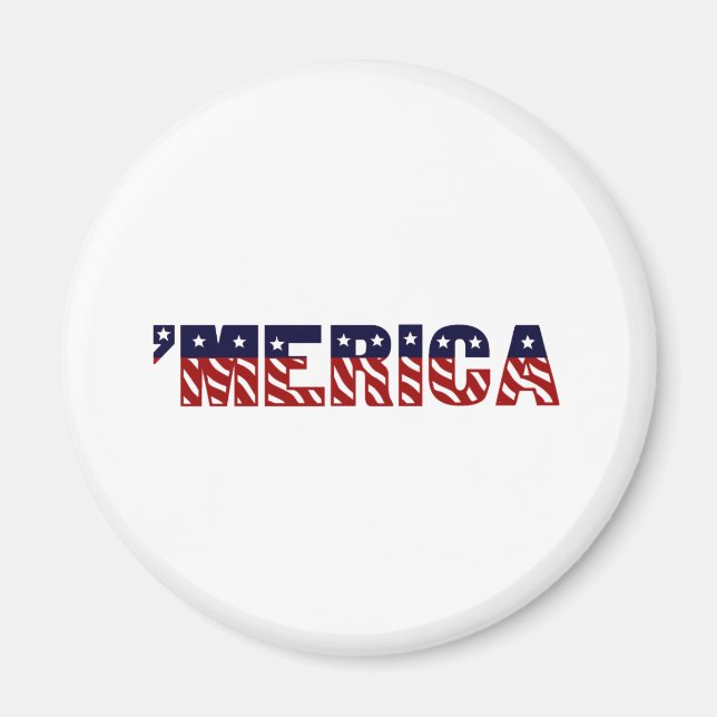'MERICA MAGNET (Front)