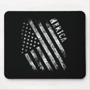 Merica Patriot American Flag Usa 4th Of July Gifts Mouse Mat