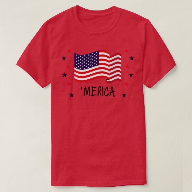 Merica T-Shirt (Design Front)