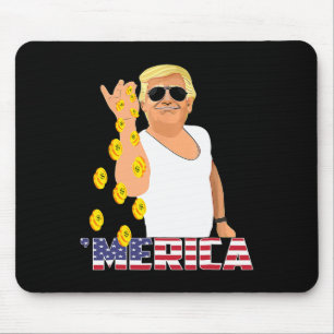 Merica Trump Outfits Mouse Mat