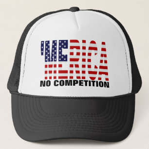 'MERICA U.S. Flag "No Competition" Hat