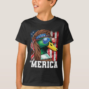 Merica Usa American Flag Patriotic 4th Of July Duc T-Shirt