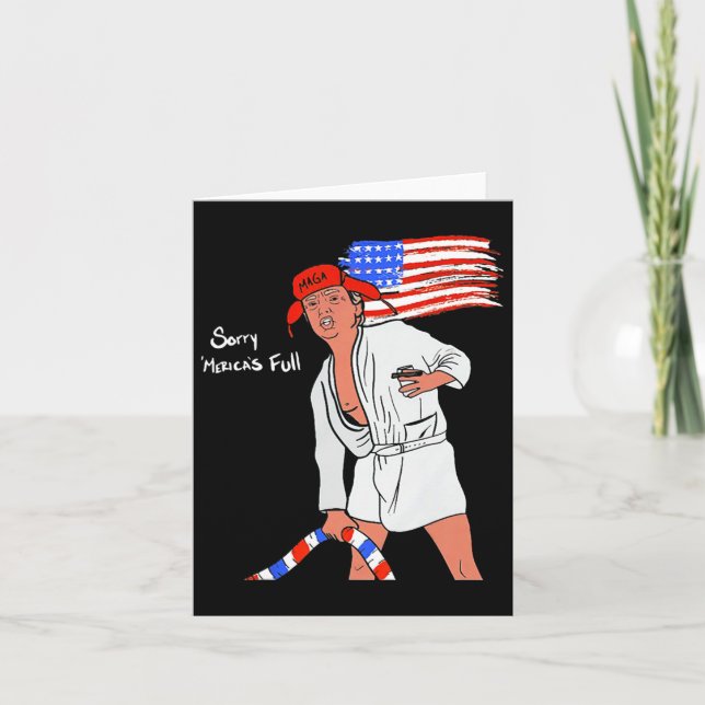 Mericas Full Trump Maga  Card (Front)