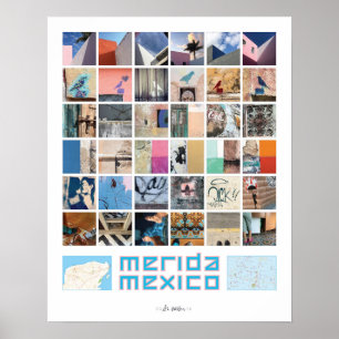 Merida colors & patterns poster