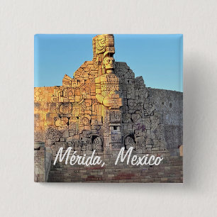 Merida, Mexico - Square Button
