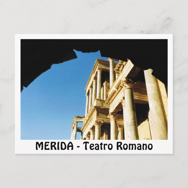 MERIDA - Teatro Romano Postcard (Front)