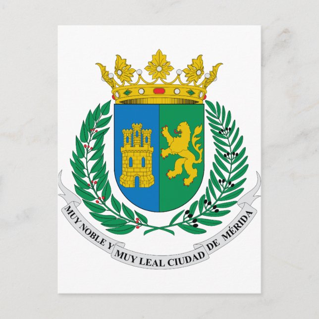 Merida Yucatan, Mexico Postcard (Front)