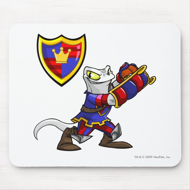 Meridell Team Captain 1 Mouse Mat (Front)