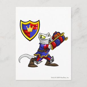 Meridell Team Captain 1 Postcard