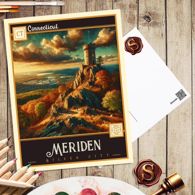 Meriden, Connecticut | Vintage Postcard (Creator Uploaded)