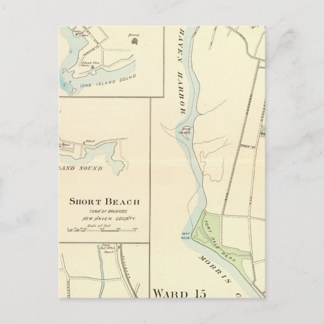 Meriden north postcard (Front)