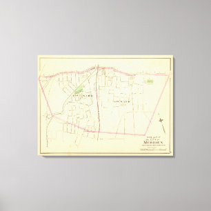 Meriden south canvas print