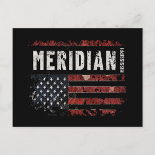 Meridian Mississippi Postcard