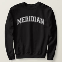 MERIDIAN University-Style Sweater America College