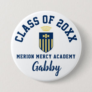Merion Mercy Academy Button Logo Custom