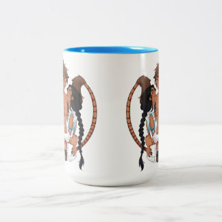 Merit and Kalini Swoon Two-Tone Coffee Mug