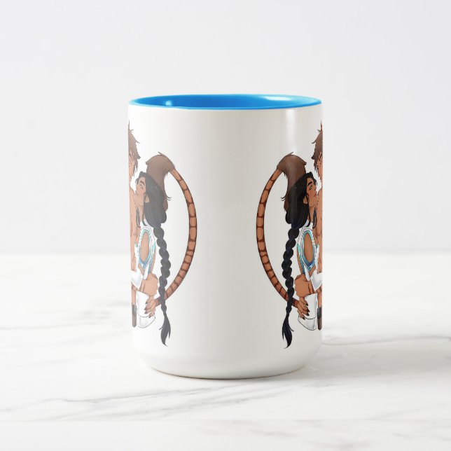 Merit and Kalini Swoon Two-Tone Coffee Mug (Center)