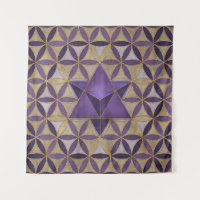 Merkabah on Flower of life pattern