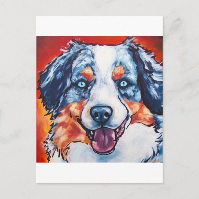 Merle Aussie Postcard (Front)