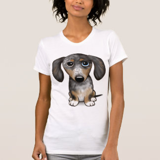 Merle Dapple Dachshund Cute Wiener Dog   T-Shirt