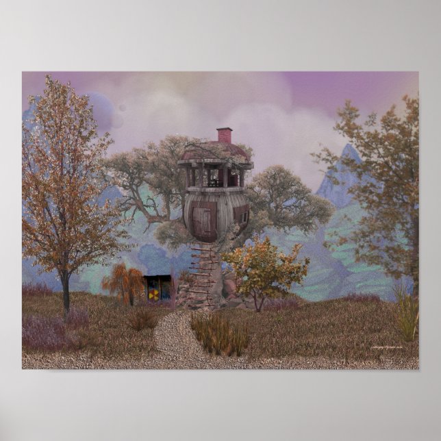 Merle's Treehouse Poster (Front)