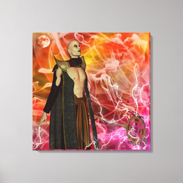 Merlin Canvas Print (Front)